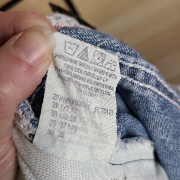 VTG Lee Jeans Womens 8P Short Medium Wash High Elastic Waist Taper Bareback - Picture 7 of 11